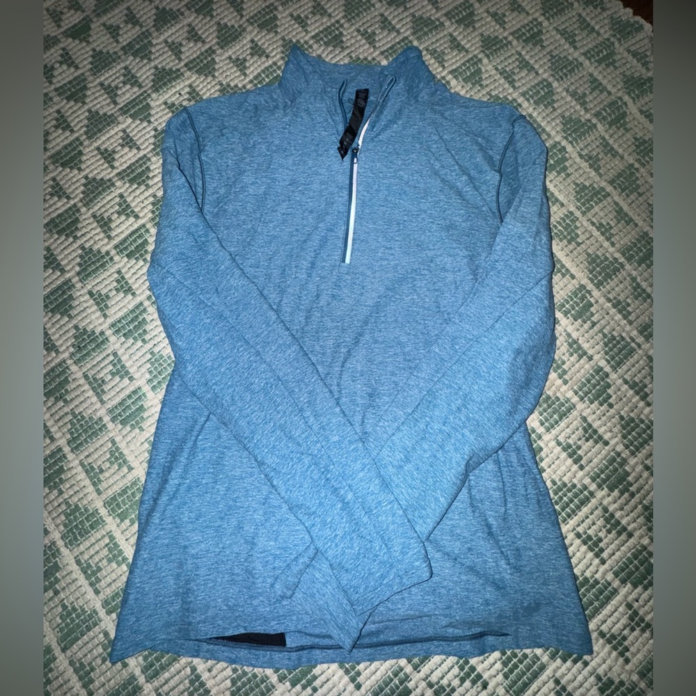 Light Blue Lululemon Quarter-Zip